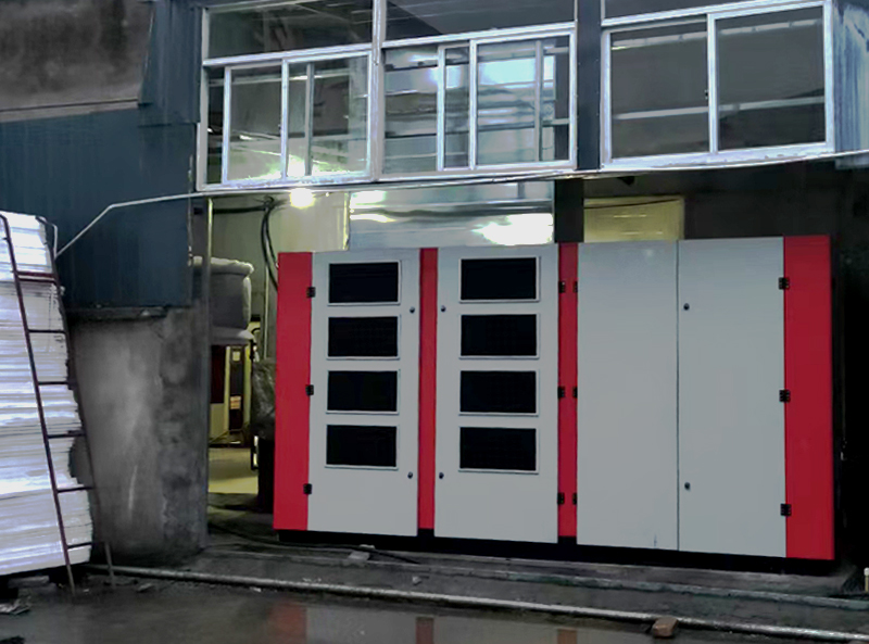 200kw 2.5bar Low Pressure Air Compressor in a Textile Mill