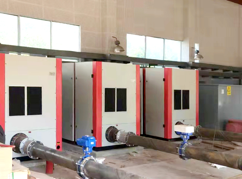 6 Units of 200kw Screw Compressors for the Steel Plant