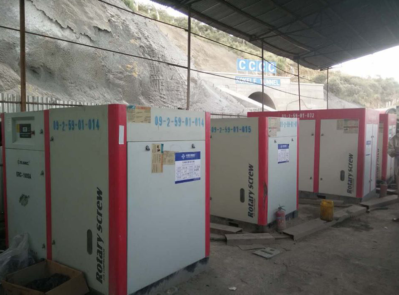 Elang 30 sets 132kw air compressor in Ethiopia