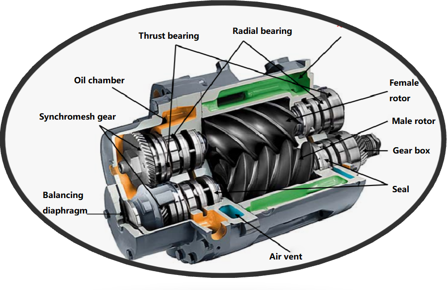 Dry Oil Free Screw Air Compressor- Elang