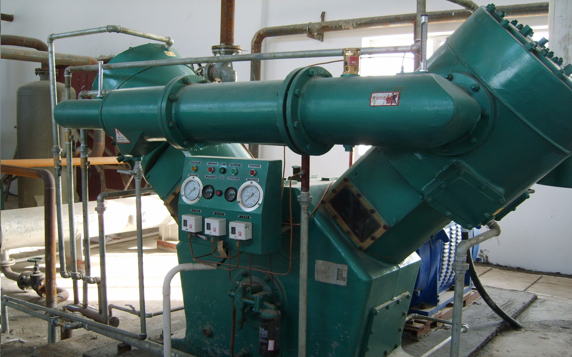 Oxygen Industrial Piston Compressor-6 oxygen industrial piston compressor customer site