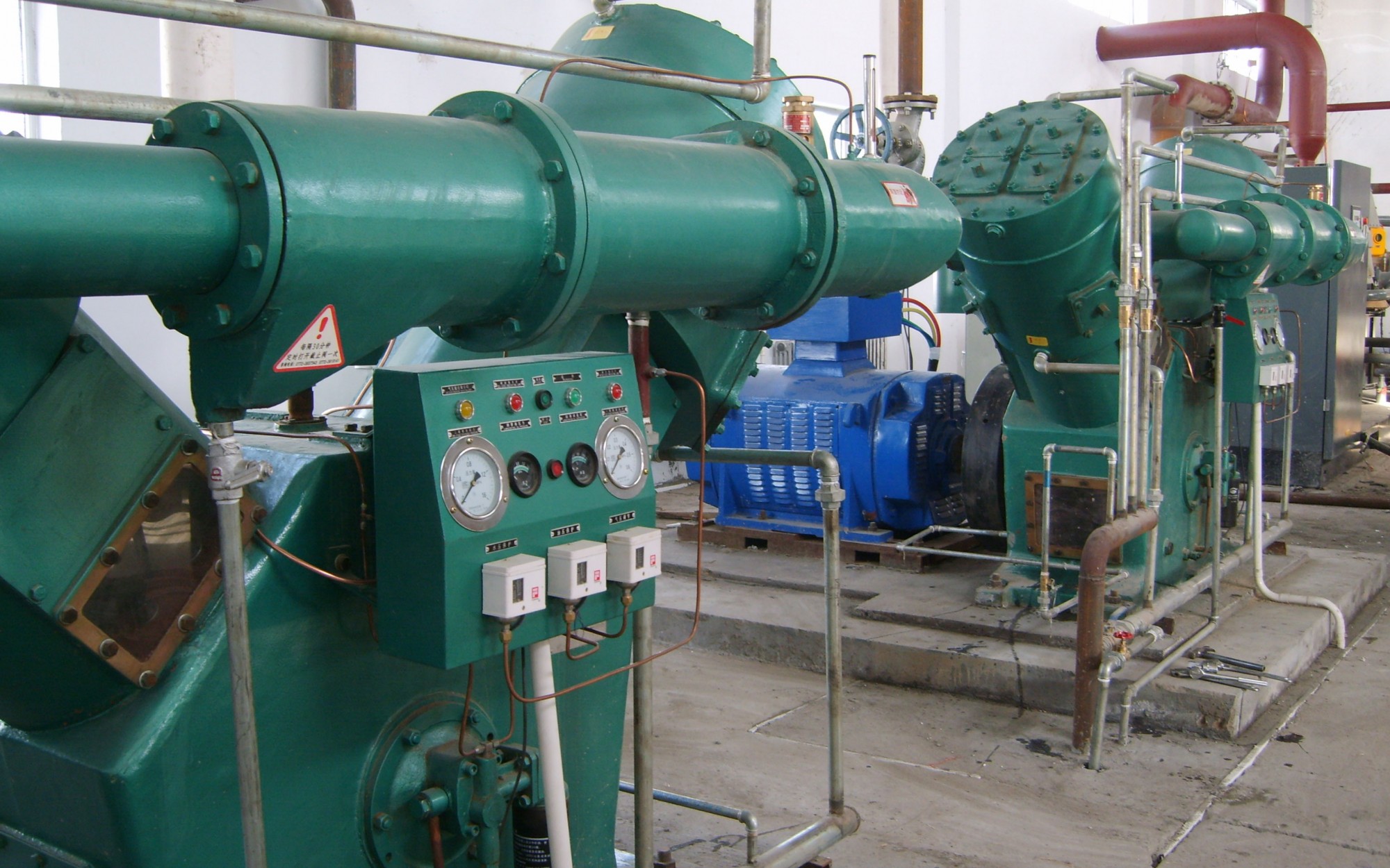 Oxygen Industrial Piston Compressor-7 oxygen industrial piston compressor customer site