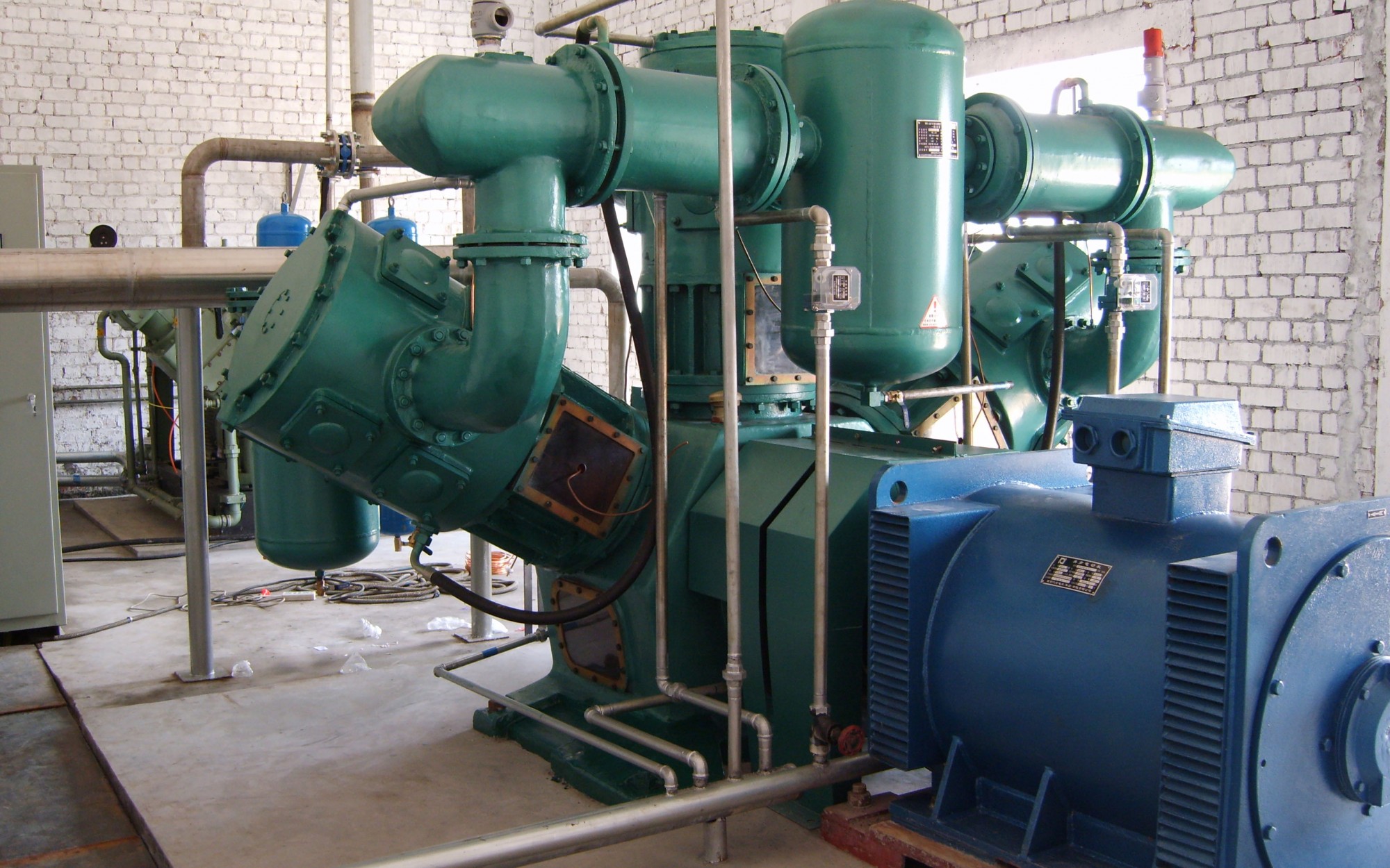 Oxygen Industrial Piston Compressor-8 oxygen industrial piston compressor customer site