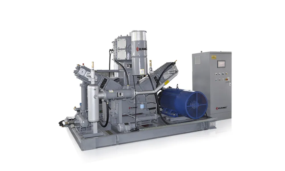 How is the Air Compressor Applied in the Colour Sorter?-2 Oil-Free Piston Air Compressor