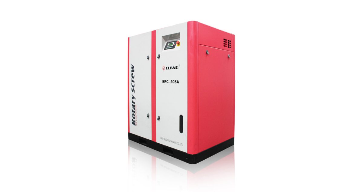 30HP 22kw 10Bar 3.2m3/min Fixed Speed Screw Air Compressor-Elang