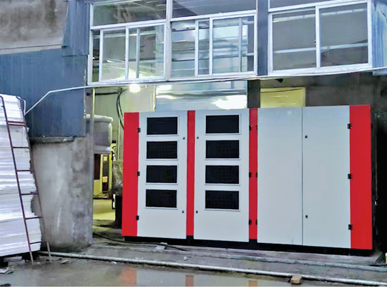 200kw 2.5bar Low Pressure Air Compressor for Textile Industry