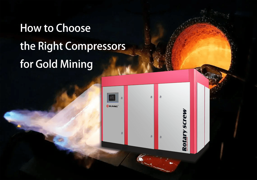 choose the right compressor for gold mining