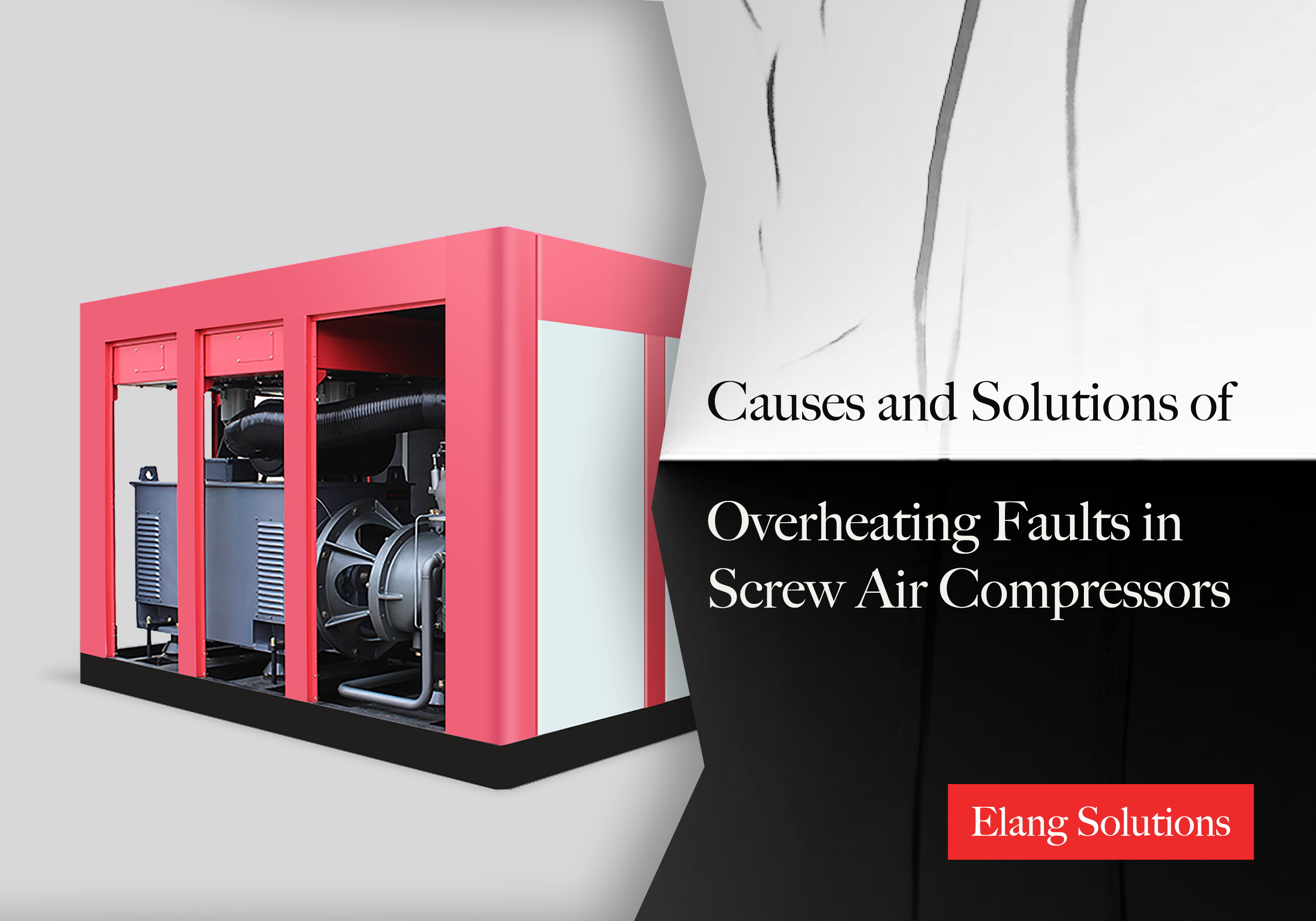 Causes and Solutions of Overheating Faults in Screw Air Compressors