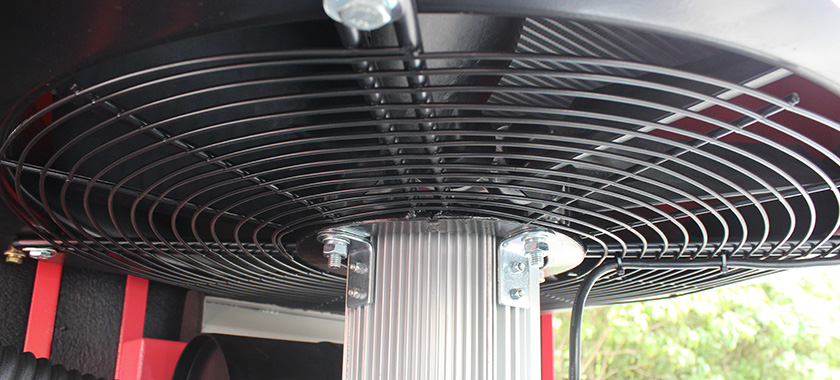 Causes and Solutions of Overheating Faults in Screw Air Compressors-3 Cooling Fan not Working