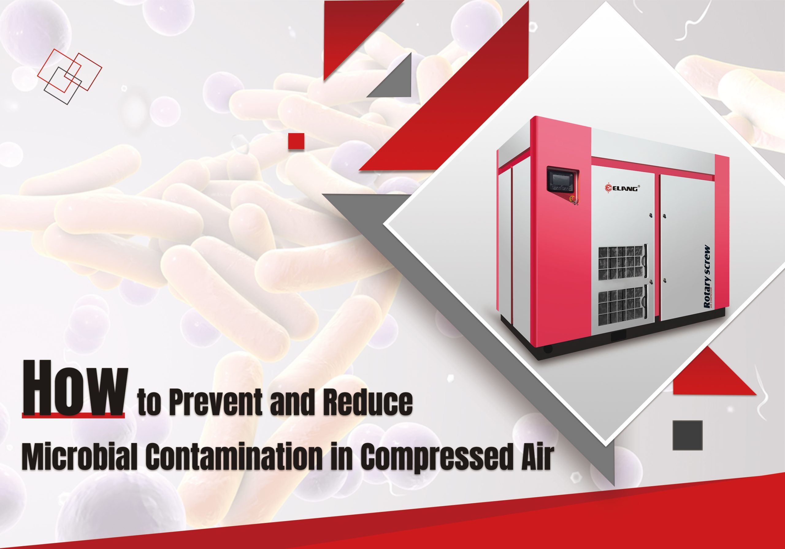 How to Prevent and Reduce Microbial Contamination in Compressed Air