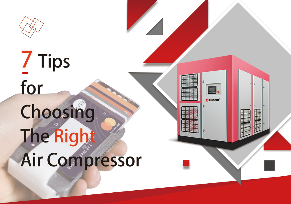 7 tips for choosing the right air compressor